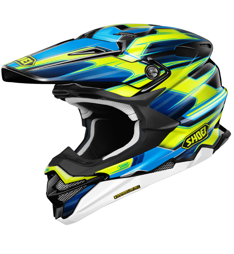 [CSVFXWR0602032] Casco Off-Road Shoei VFX-WR 06 Sparkle TC3 (XS)