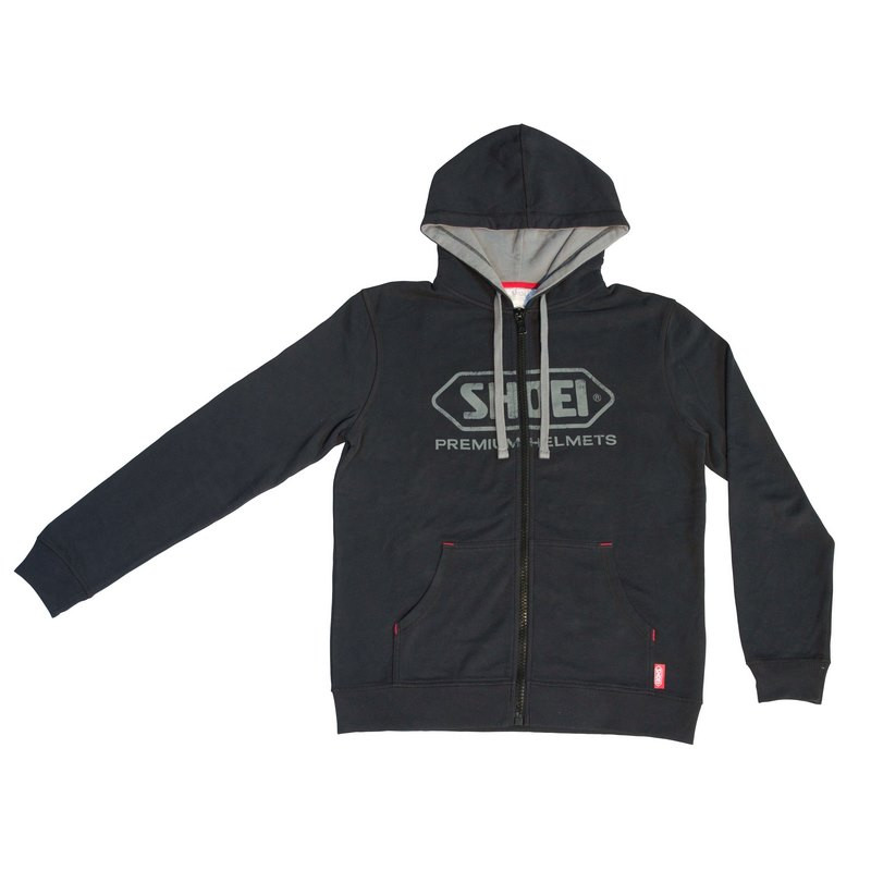 [SHZHOODY013] Shoei Sudadera Shoei Con Capucha Negra (S)