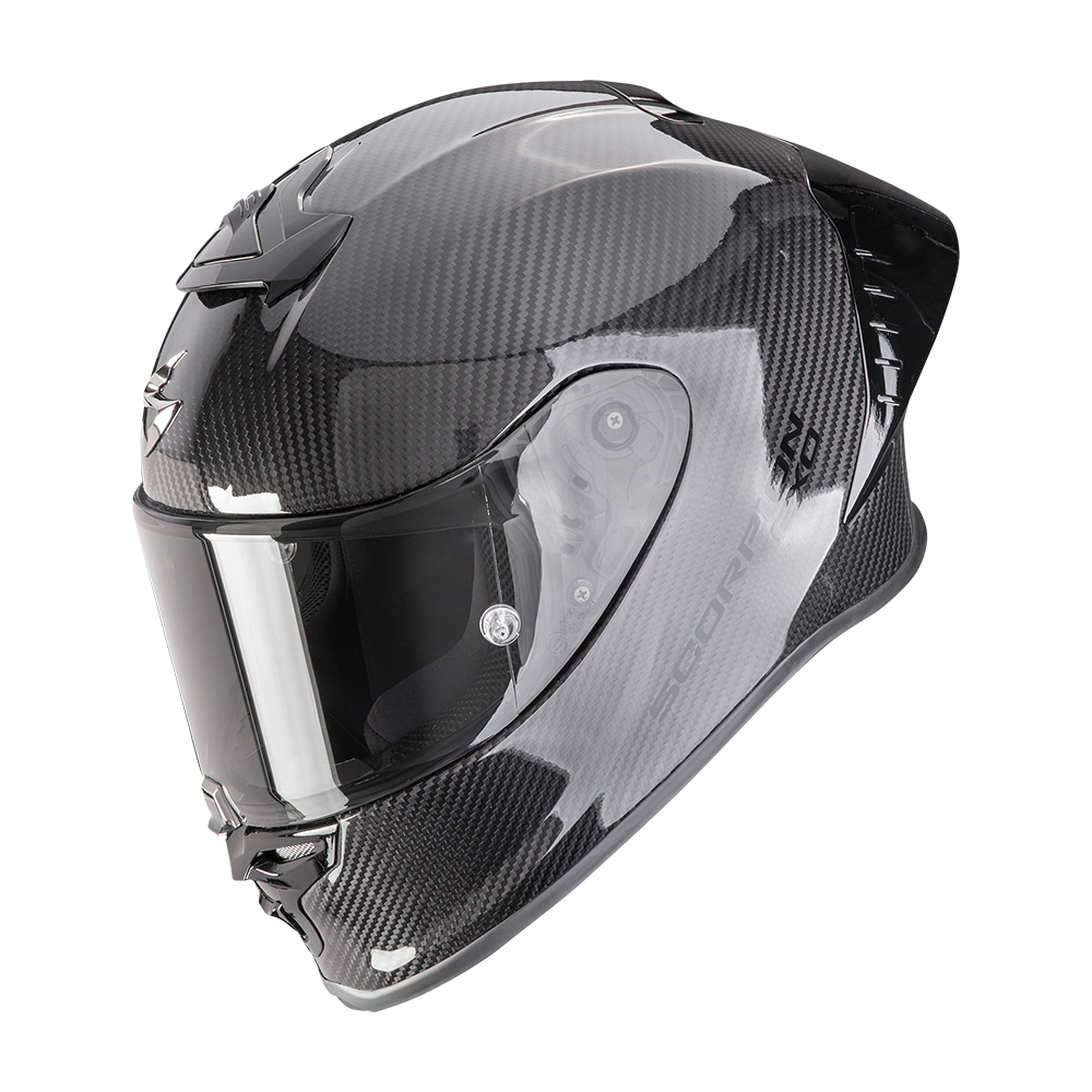 [111-261-03-02] Casco Scorpion Exo-R1 Evo II Carbon Air Liso Negro (XS)