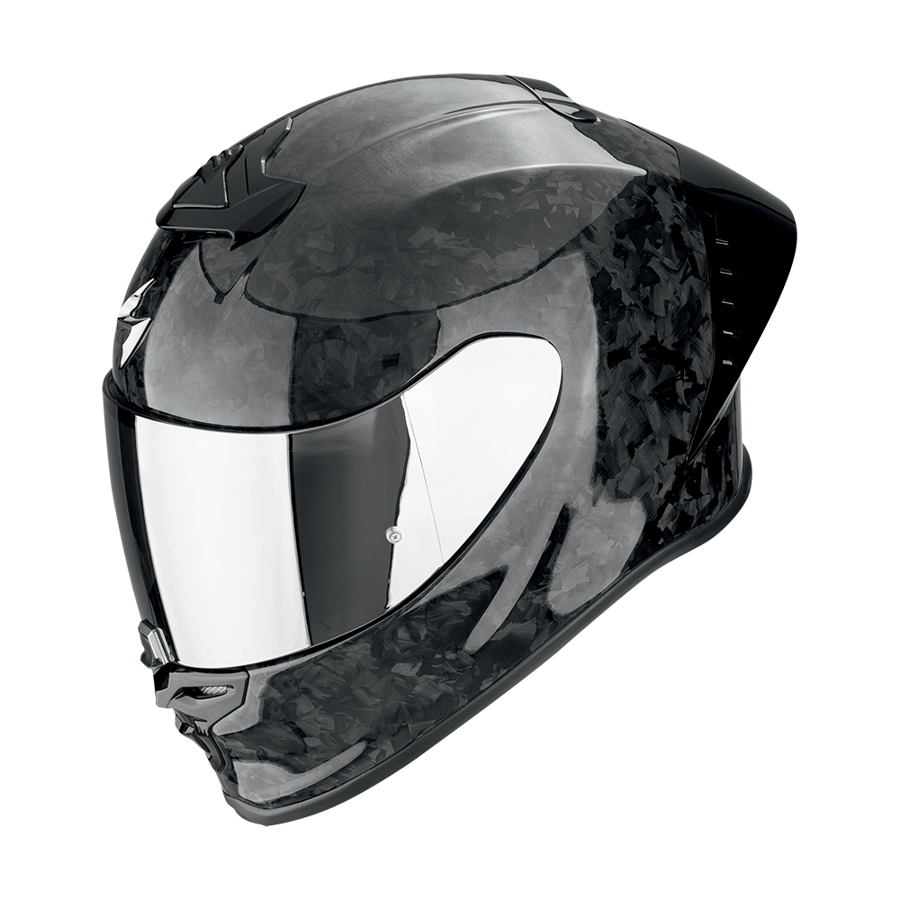 [111-429-03-02] Casco Scorpion Exo-R1 Evo II Carbon Air Onyx Negro (XS)