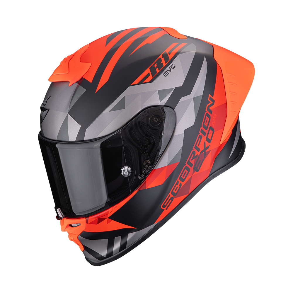 [111-511-24-02] Casco Scorpion Exo-R1 Evo II Air Valere Mate Negro-Rojo (XS)