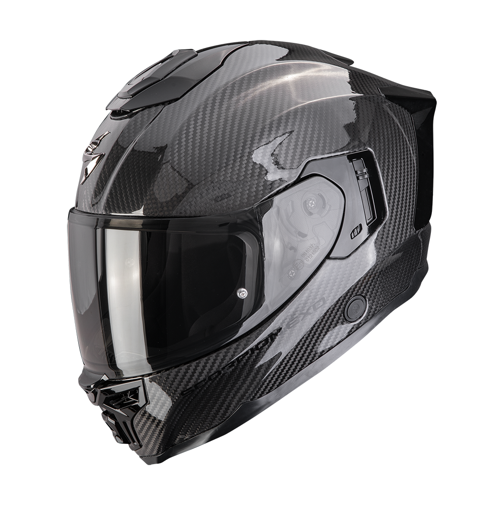 Casco Scorpion Exo-1500 Carbon Air Liso Negro