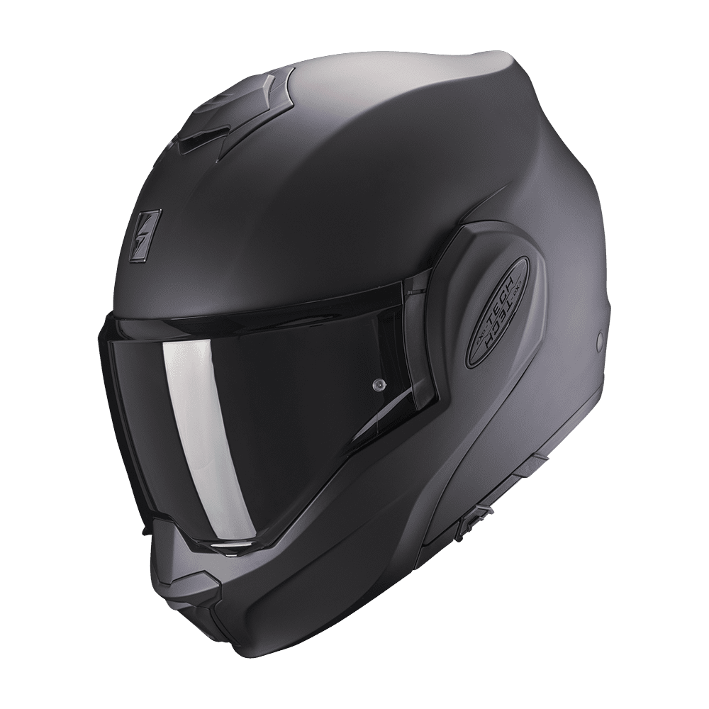 [118-100-10-02] Casco Scorpion Exo-Tech Evo Solid Negro Mate (XS)