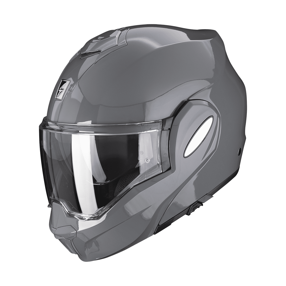 [118-100-253-02] Casco Scorpion Exo-Tech Evo Solid Gris Cemento (XS)