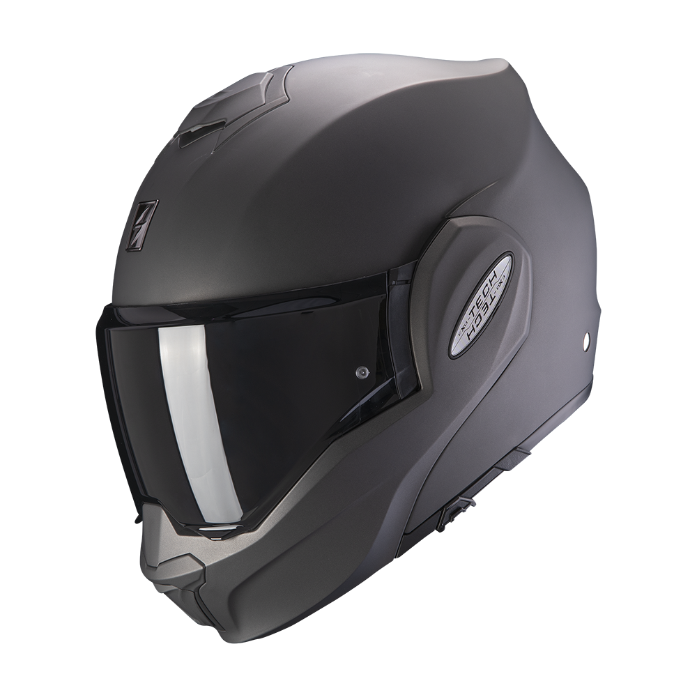 [118-100-67-02] Casco Scorpion Exo-Tech Evo Solid Antracita Mate (XS)