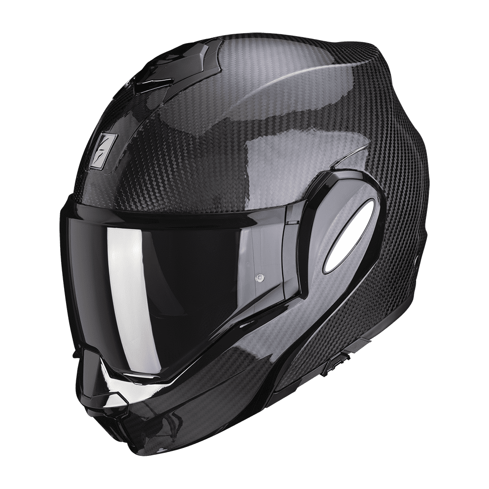 Casco Scorpion Exo-Tech Evo Carbon Solid Negro