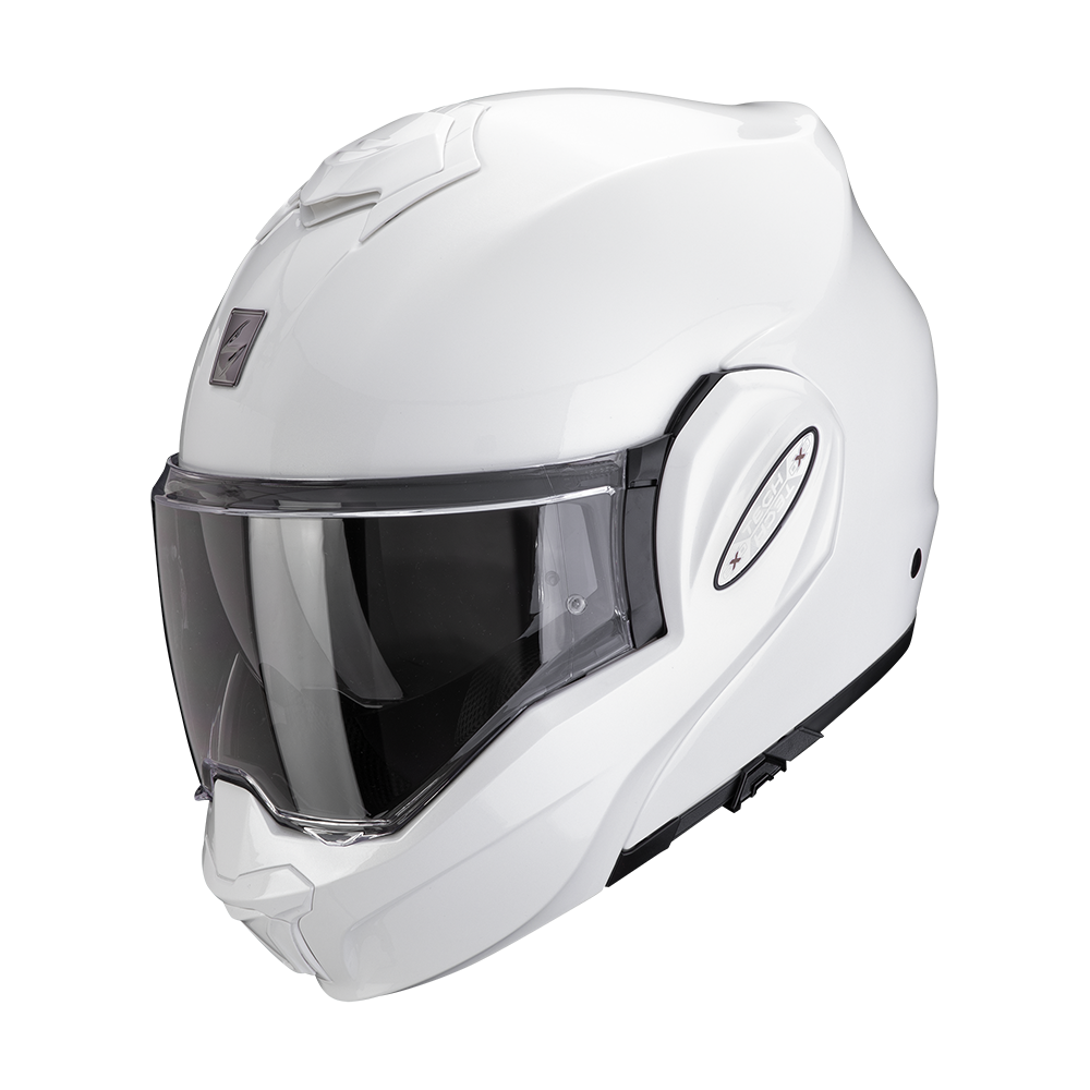 Casco Scorpion Exo-Tech Evo Pro Solid Blanco Perla