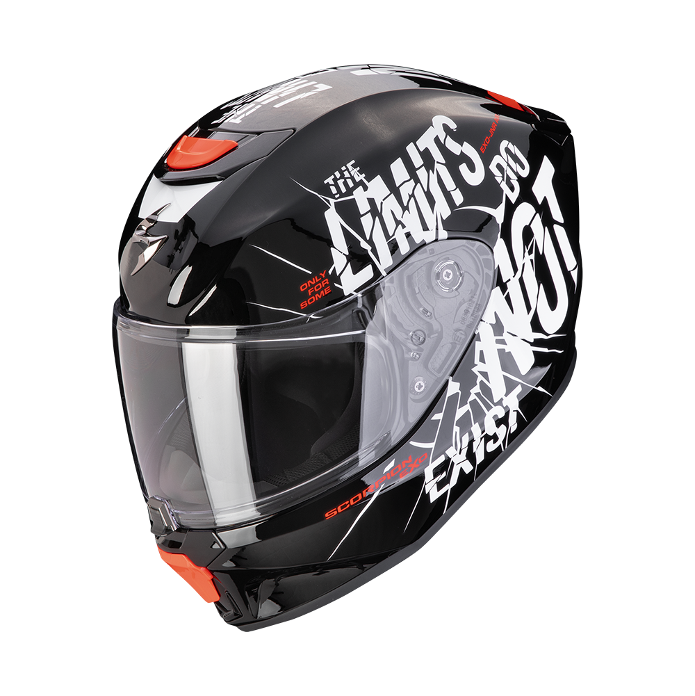 [120-436-63-03] Scorpion Exo-Jnr Air Boum Black-White (S)