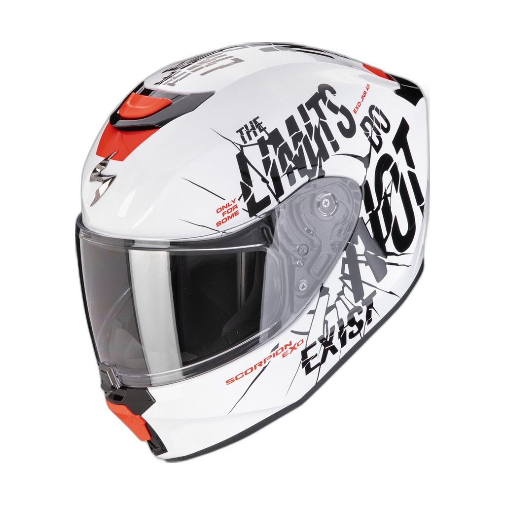 [120-436-63-03] Scorpion Exo-Jnr Air Boum Black-White (S)