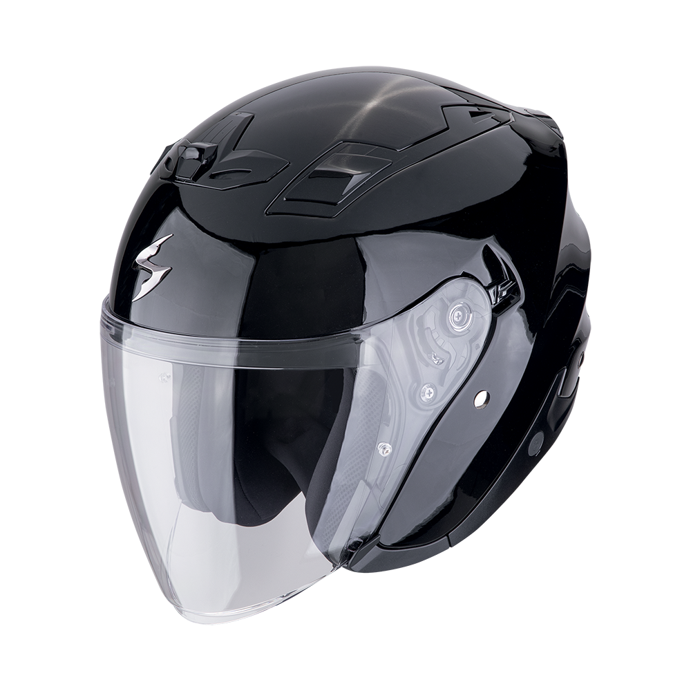 [123-100-14-02] Casco Scorpion Exo-Z1 Solid Negro Metálico (XS)