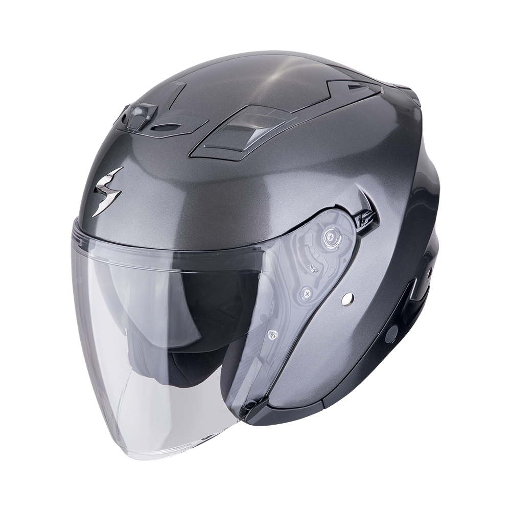 [123-100-337-02] Scorpion Exo-Z1 Solid Metallic Grey (XS)