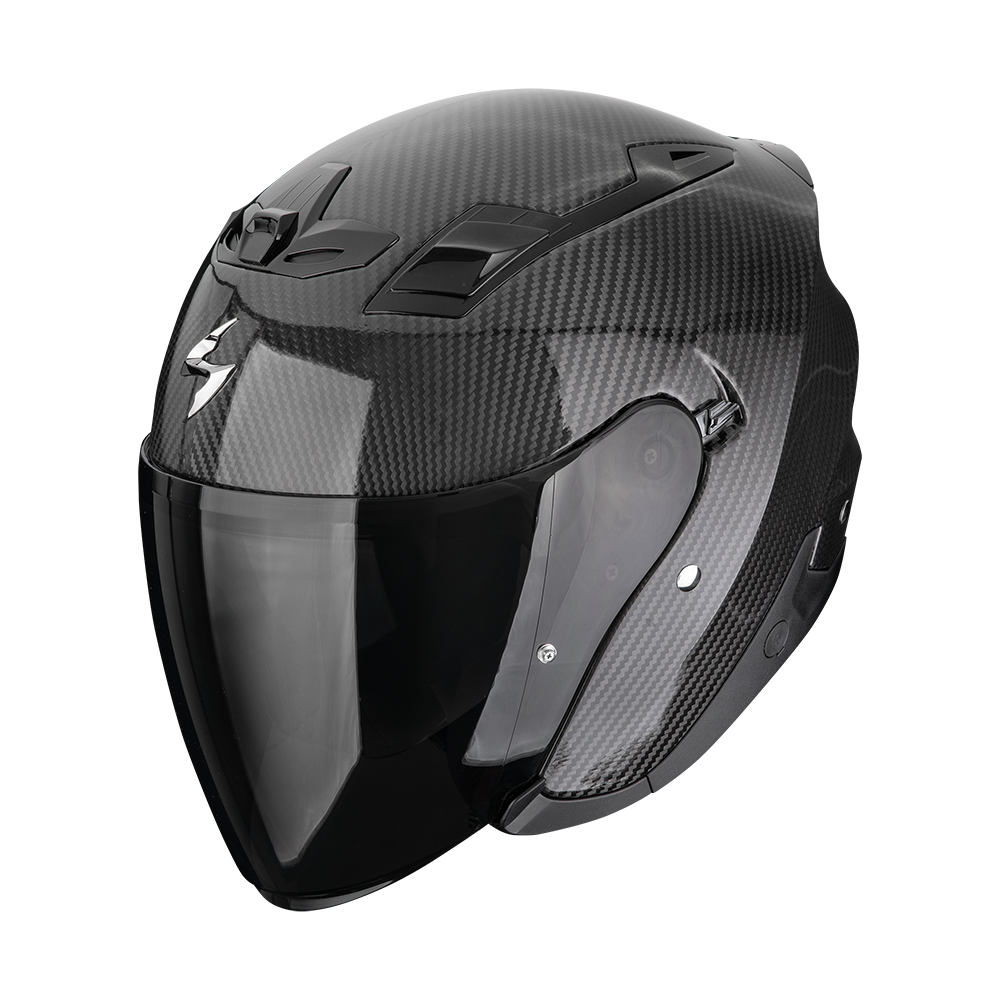 [123-261-03-02] Casco Scorpion Exo-Z1 Carbon Solid Negro (XS)