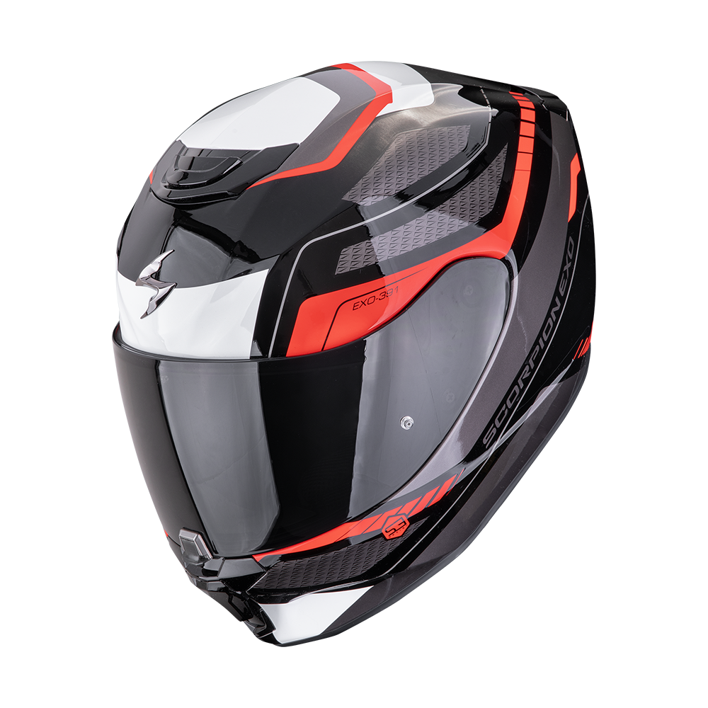 [139-538-24-02] Casco Scorpion Exo-391 Leo Negro-Rojo (XS)
