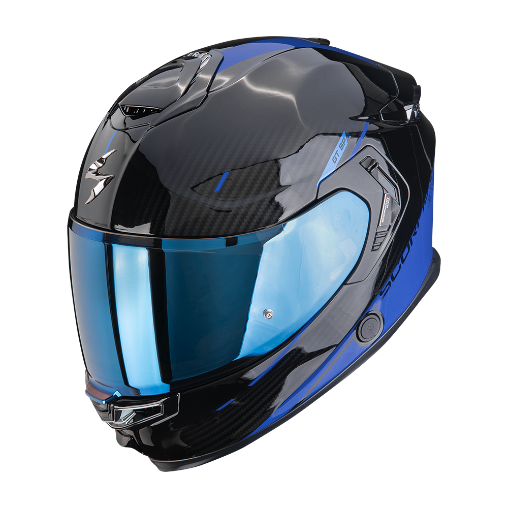 [150-534-66-02] Casco Scorpion Exo-Gt Sp Air Asphalt Negro Azul (XS)