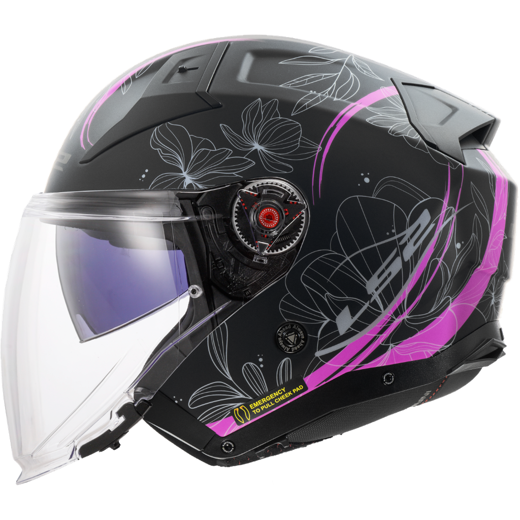 [366032046XS] LS2 OF603 INFINITY II LOTUS PINK-06 Mate (XS)