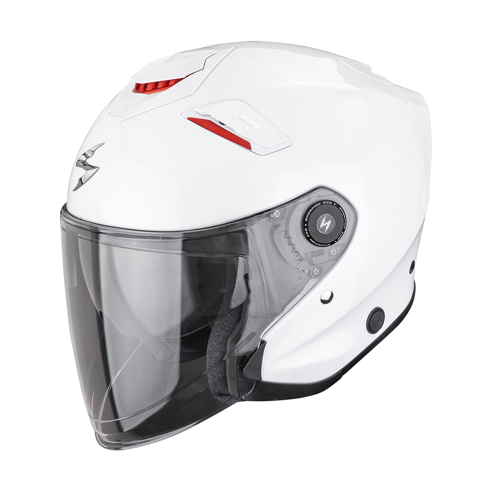 [174-100-70-02] Casco Scorpion Exo-GT Jet Solid Blanco Perlado (XS)