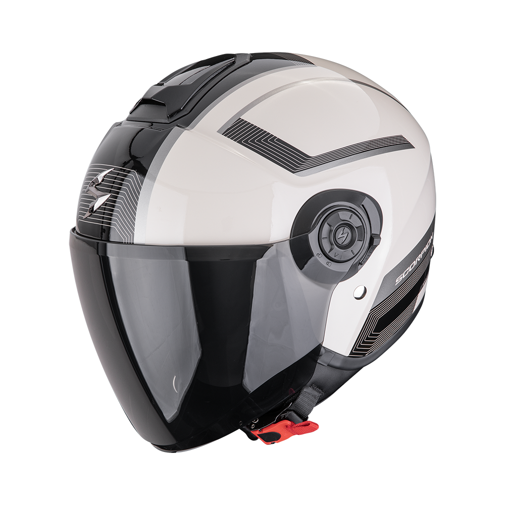 Casco Scorpion Exo-City II Cosmos Crema-Negro