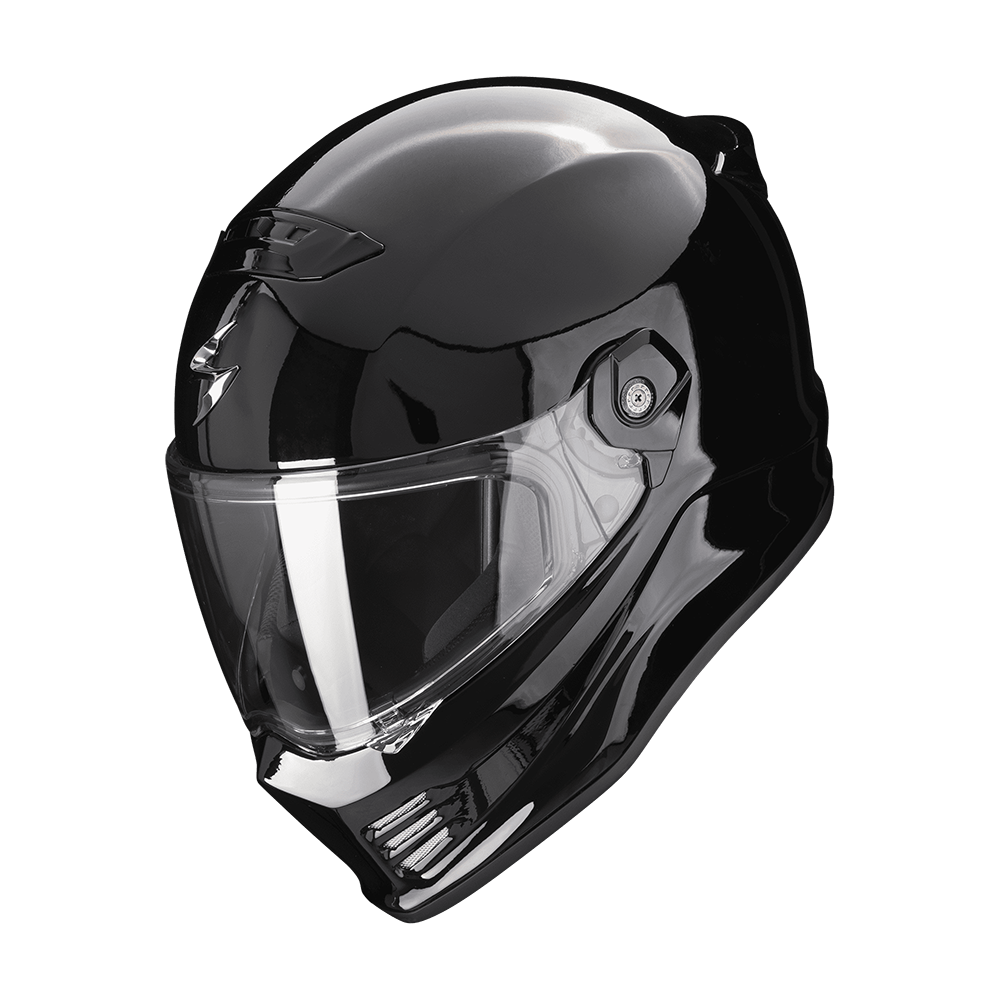 [186-100-03-02] Casco Scorpion Covert Fx Liso Negro (XS)