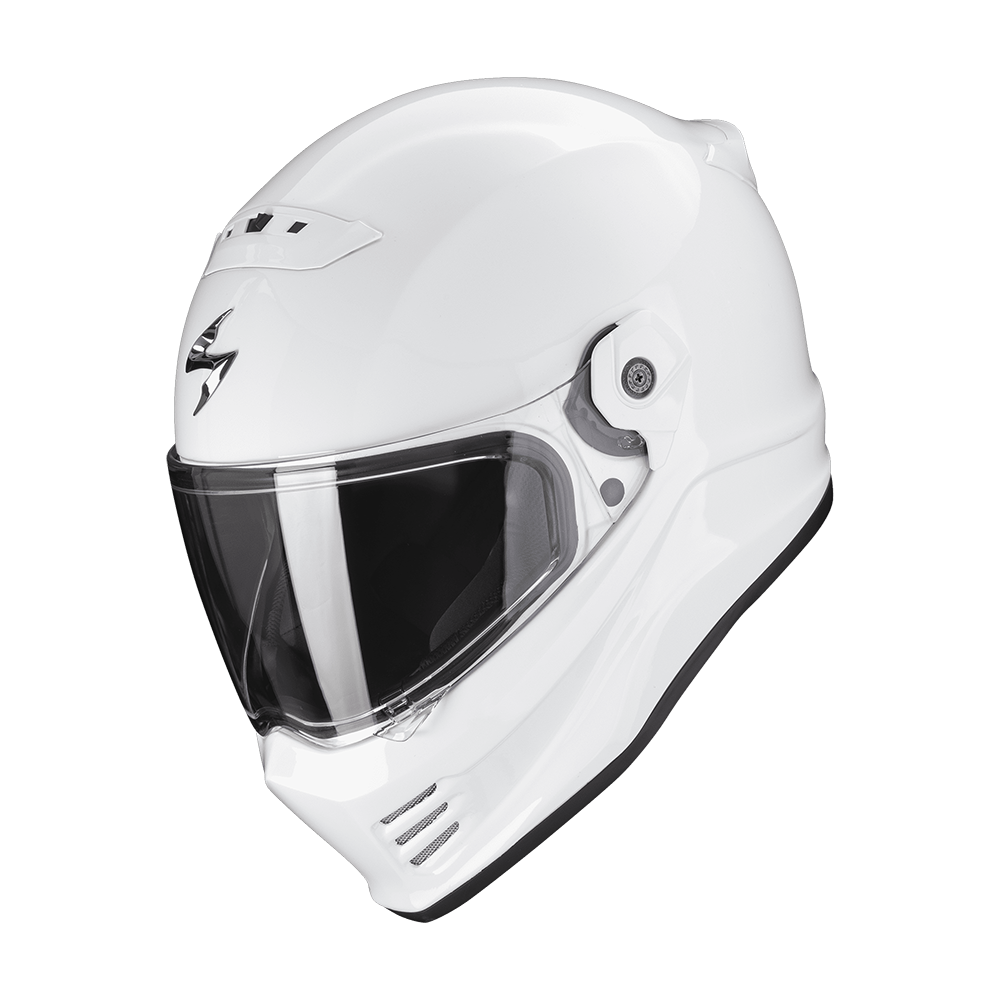 Casco Scorpion Covert Fx Liso Blanco