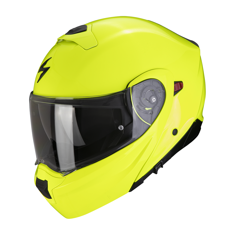 Casco Scorpion Exo-930 Evo Solid Amarillo Neón