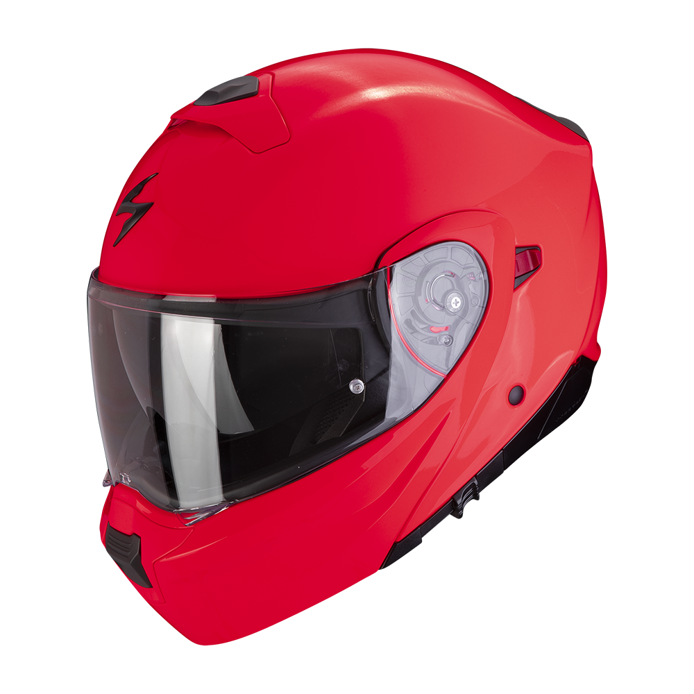 Casco Scorpion Exo-930 Evo Solid Rojo Neón