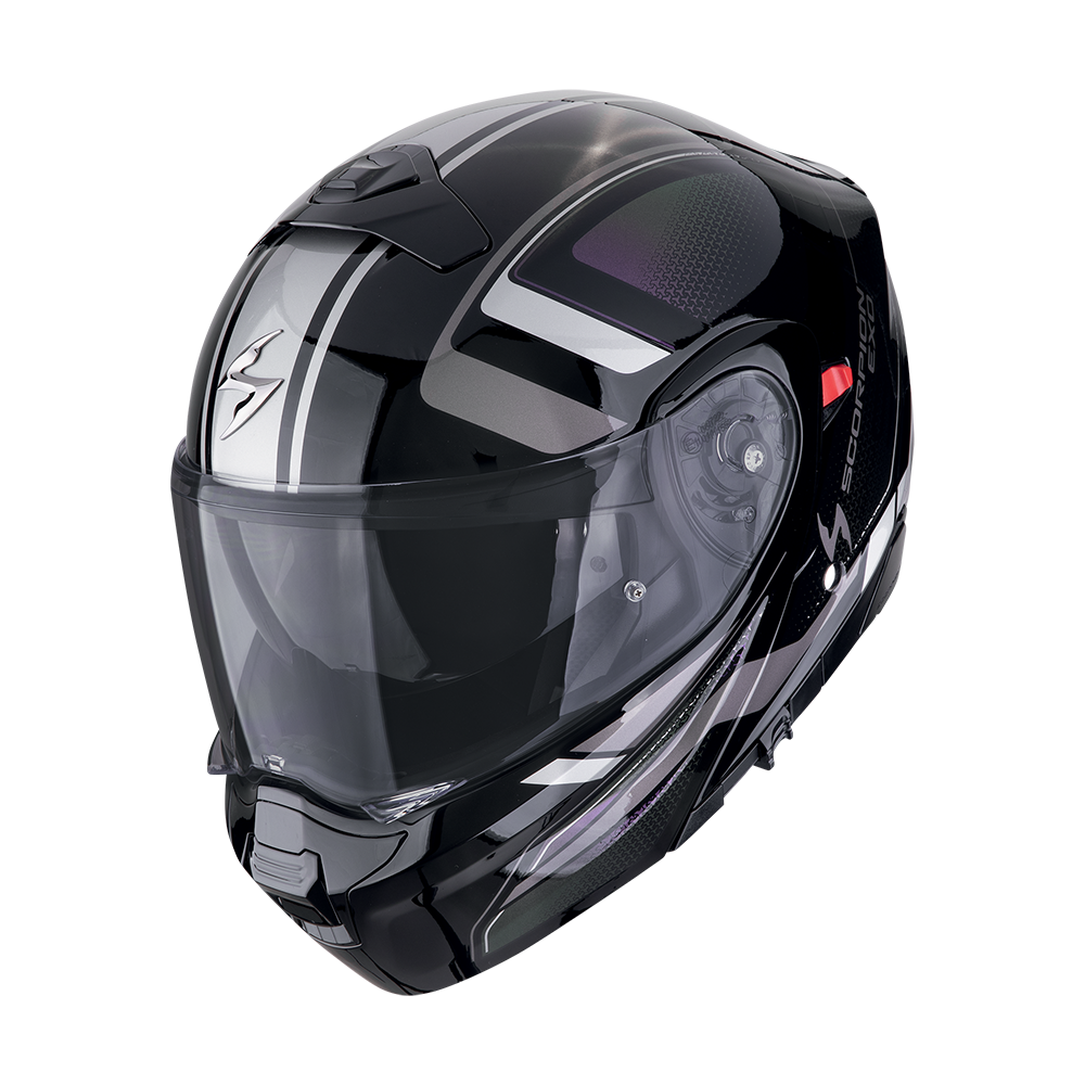 [194-501-38-02] Casco Scorpion Exo-930 Evo Ardens Negro-Camaleón (XS)
