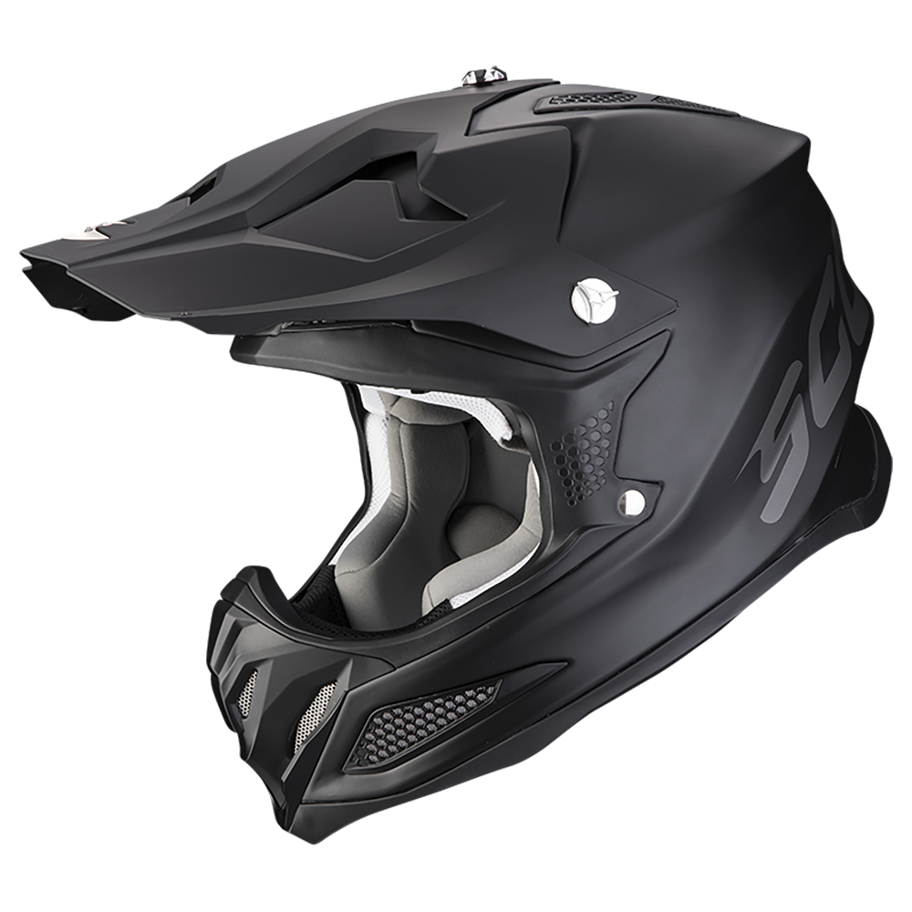Casco Scorpion Vx-22 Air Solid Negro Mate