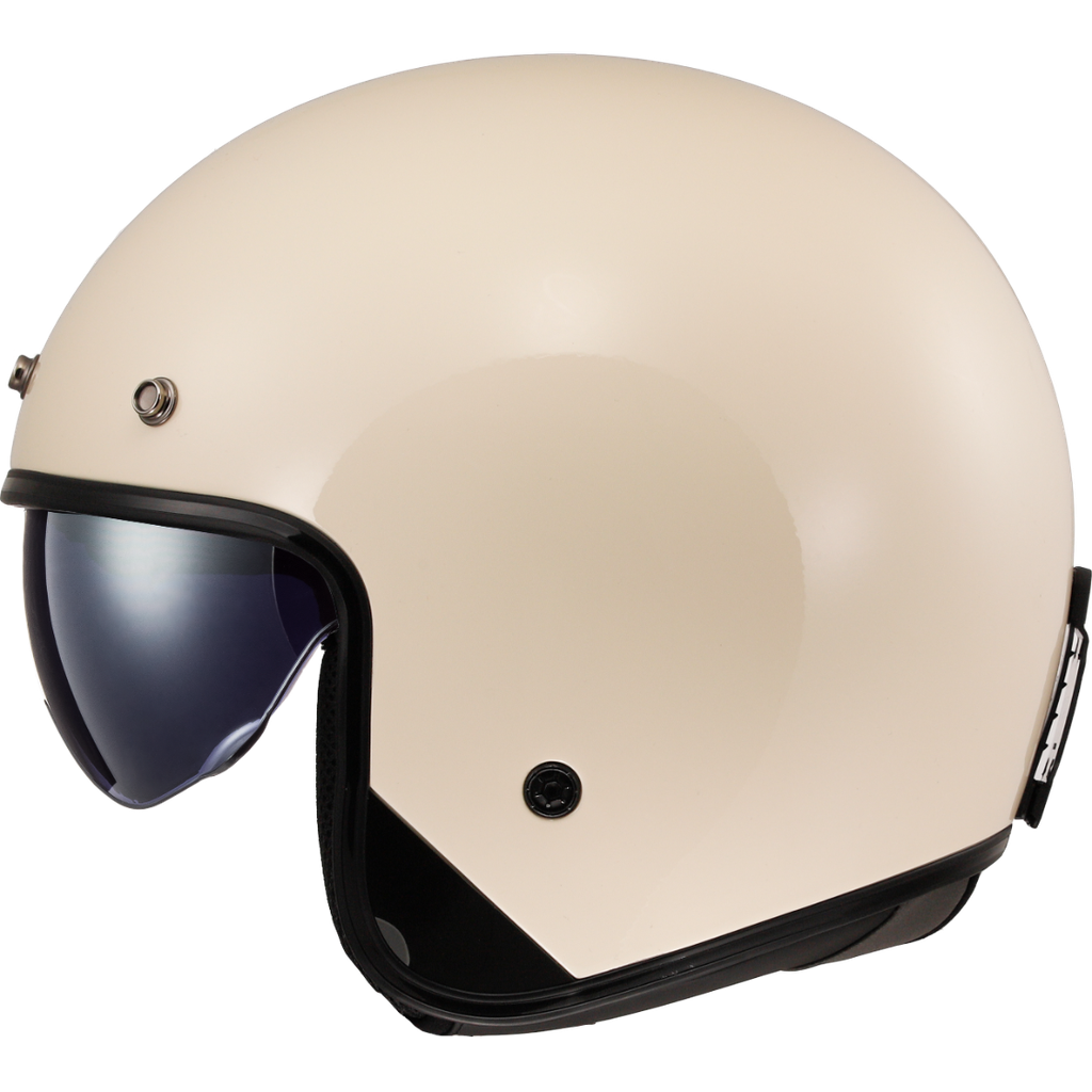 [366011058XS] LS2 OF601 BOB II SOLID CREAM-06 (XS)