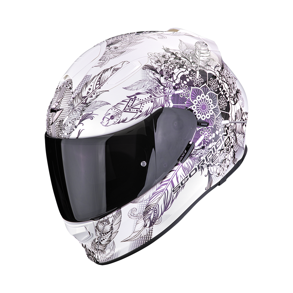 [48-212-73-01] Casco Scorpion Exo-491 Dream Blanco Camaleón (XXS)