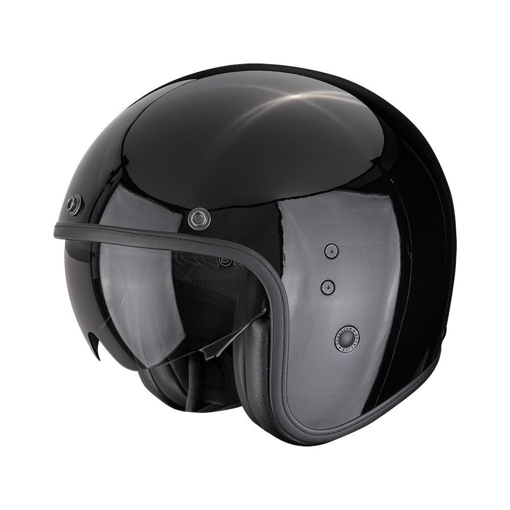 [78-100-03-02] Casco Scorpion Belfast Evo Solid Negro (XS)