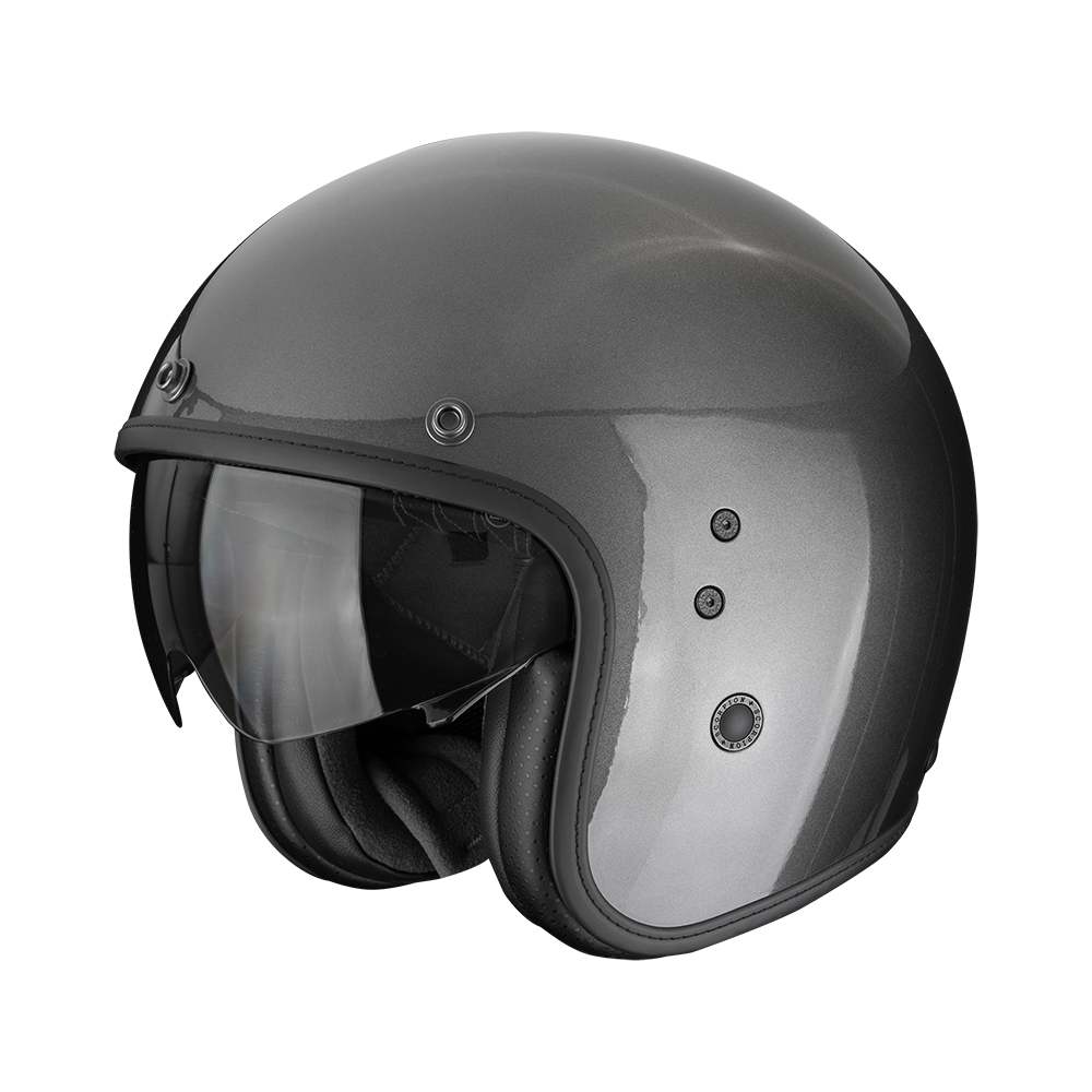 Casco Scorpion Belfast Evo Solid Gris Metálico