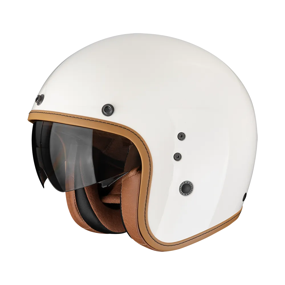 Casco Scorpion Belfast Evo Luxe Crema