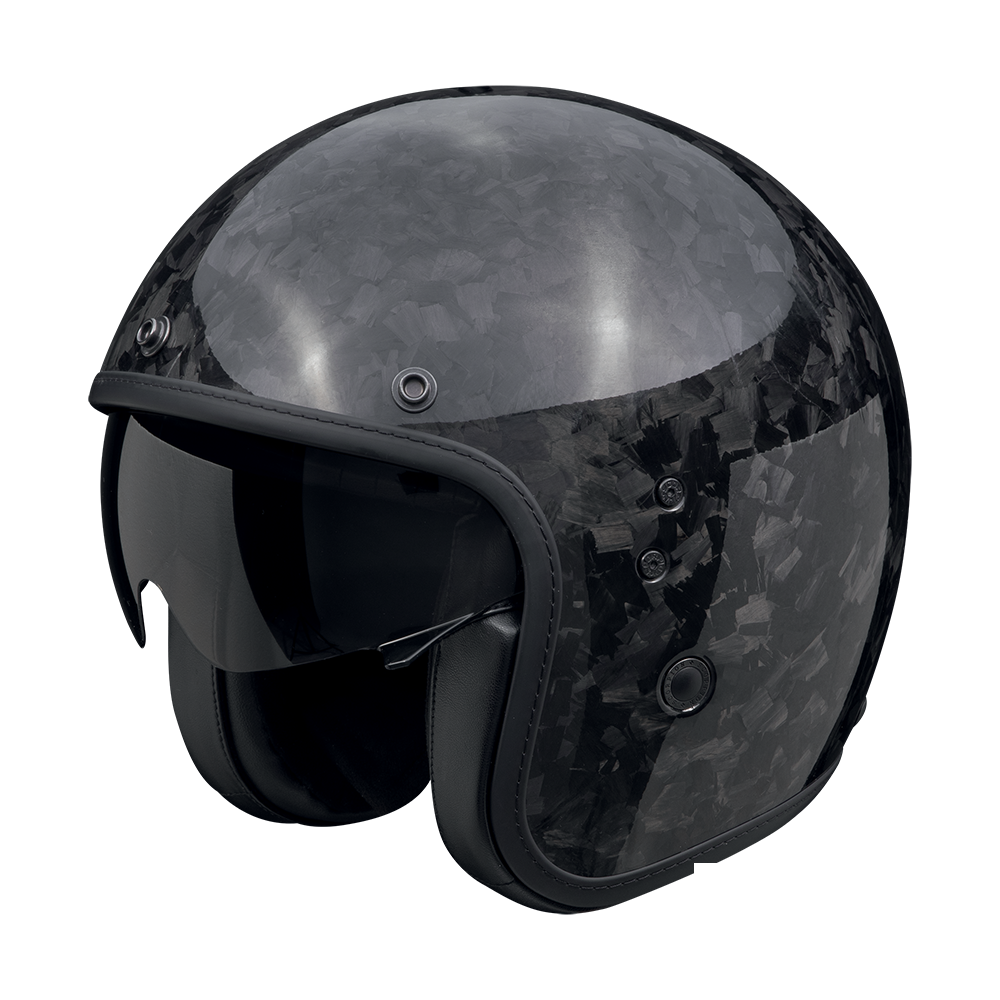 Casco Scorpion Belfast Evo Carbon Onyx Negro