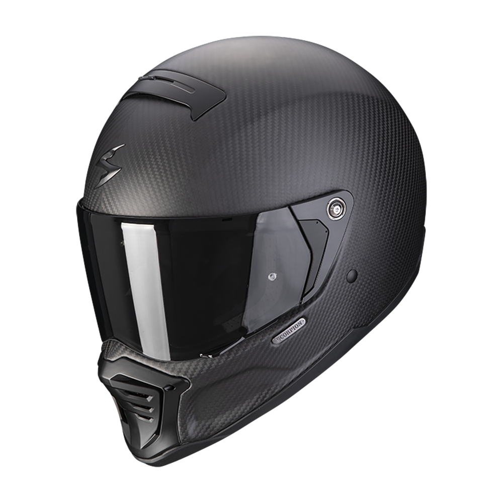 [87-261-10-02] Casco Scorpion Exo-Hx1 Carbon Se Mate Negro (XS)