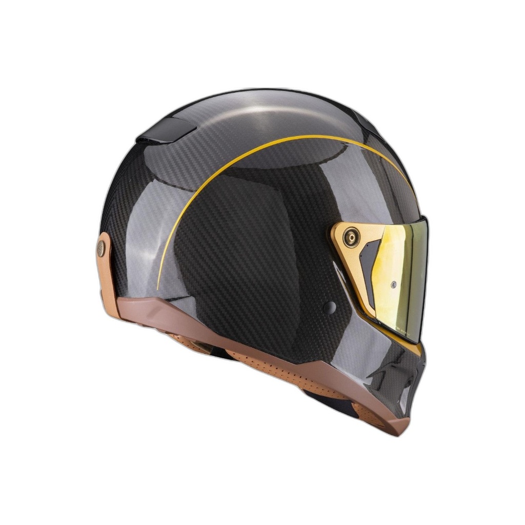 [87-261-61-02] Scorpion Exo-Hx1 Carbon Se Black-Gold (XS)