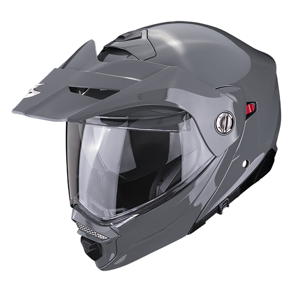 Casco Scorpion Adx-2 Solid Gris Cemento