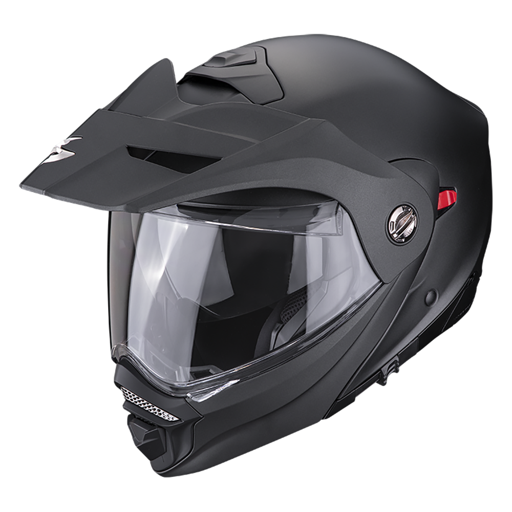 [89-100-285-02] Casco Scorpion Adx-2 Solid Negro Perla Mate (XS)