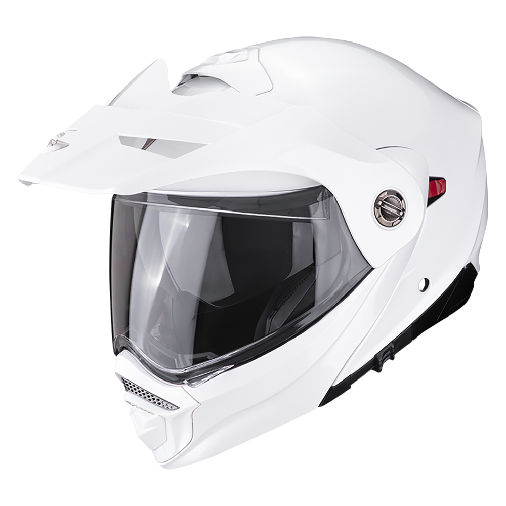 Casco Scorpion Adx-2 Solid Blanco Perla