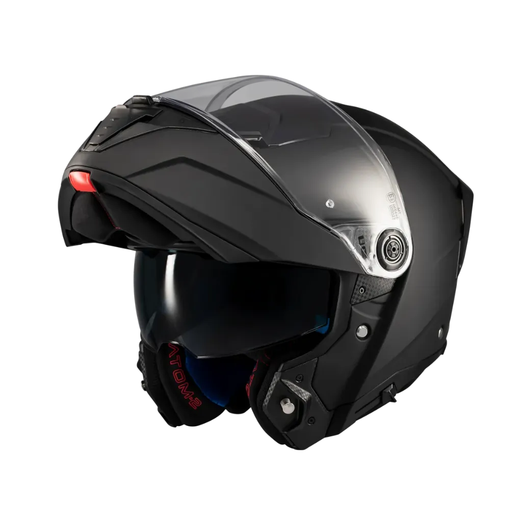 [133500PA1203] Casco Modular MT FU404SV ATOM 2 SV PURE A1 MATE (XS)