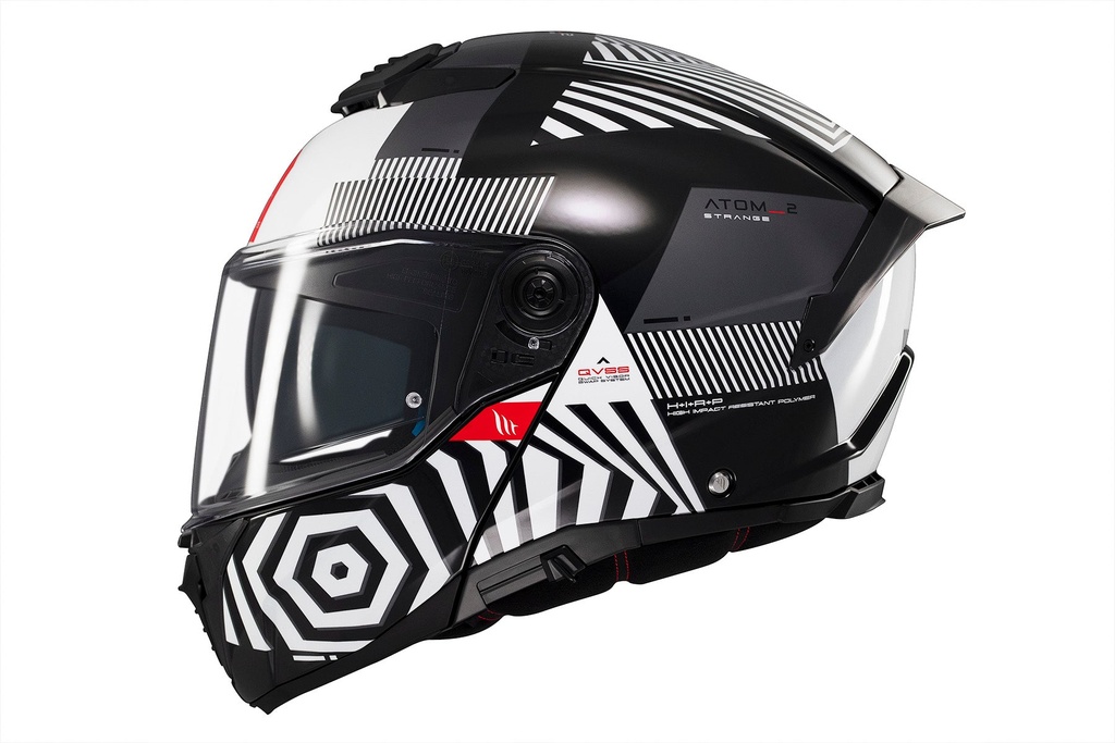 [1335C221213] Casco Modular MT FU404SV ATOM 2 SV STRANGE B2 BRILLO (XS)