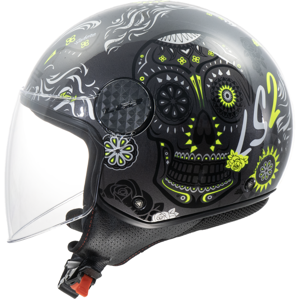[365587354XS] LS2 OF558 SPHERE LUX II MAXCA H-V YELLOW-06 Negro (XS)