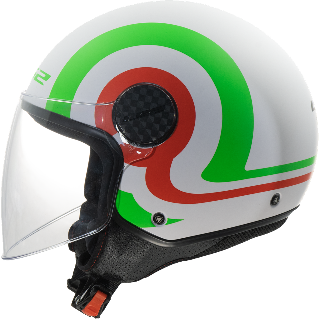 [365586261XS] LS2 OF558 SPHERE LUX II URBY RED-06 Blanco Verde (XS)
