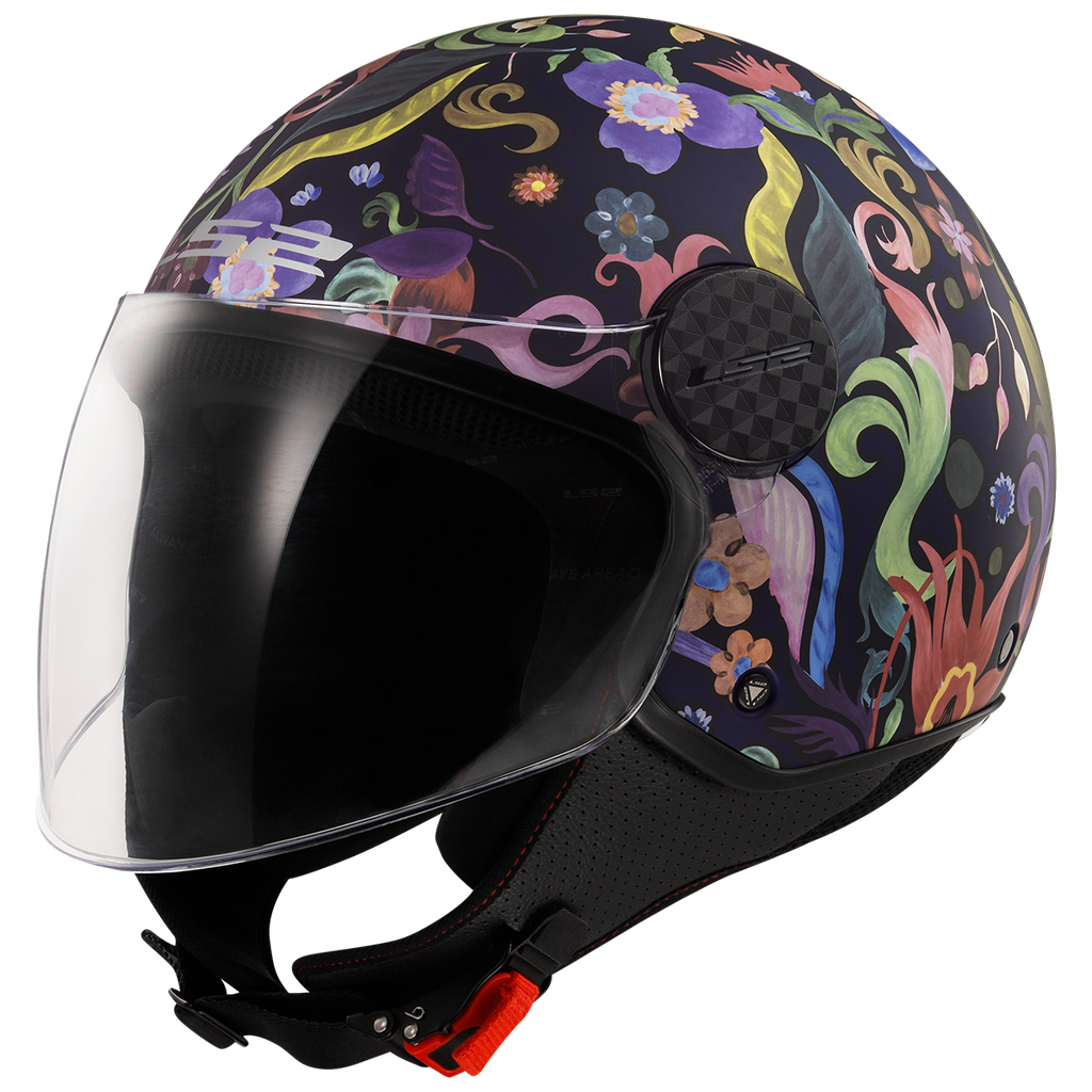 LS2 OF558 SPHERE LUX II BLOOM PINK-06 Azul