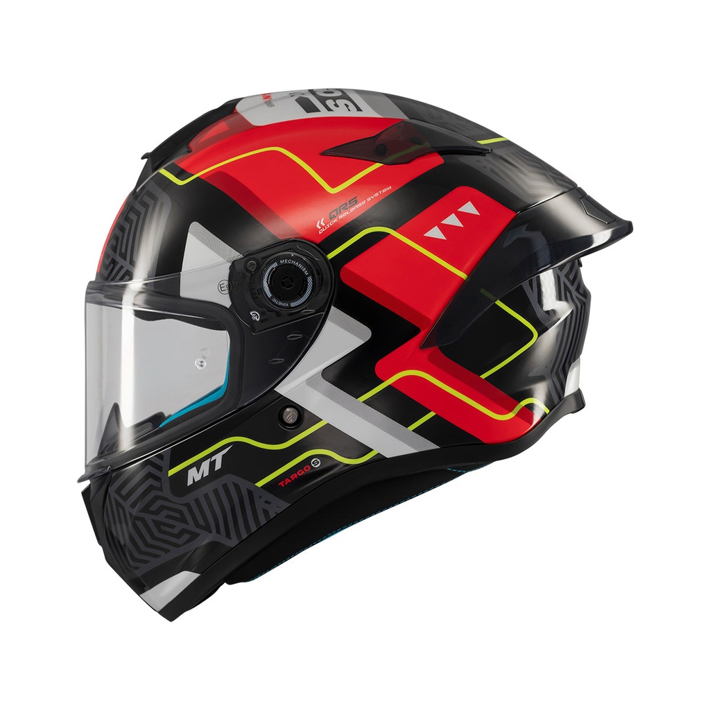 Casco Integral MT FF106B TARGO S BRIK C5 BRILLO