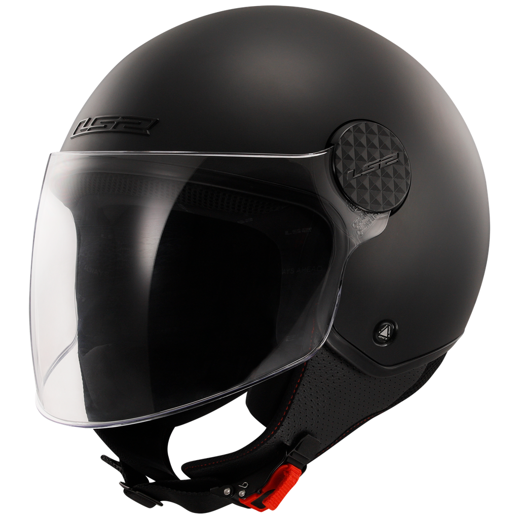[365585011XS] LS2 OF558 SPHERE LUX II SOLID BLACK-06 Mate (XS)