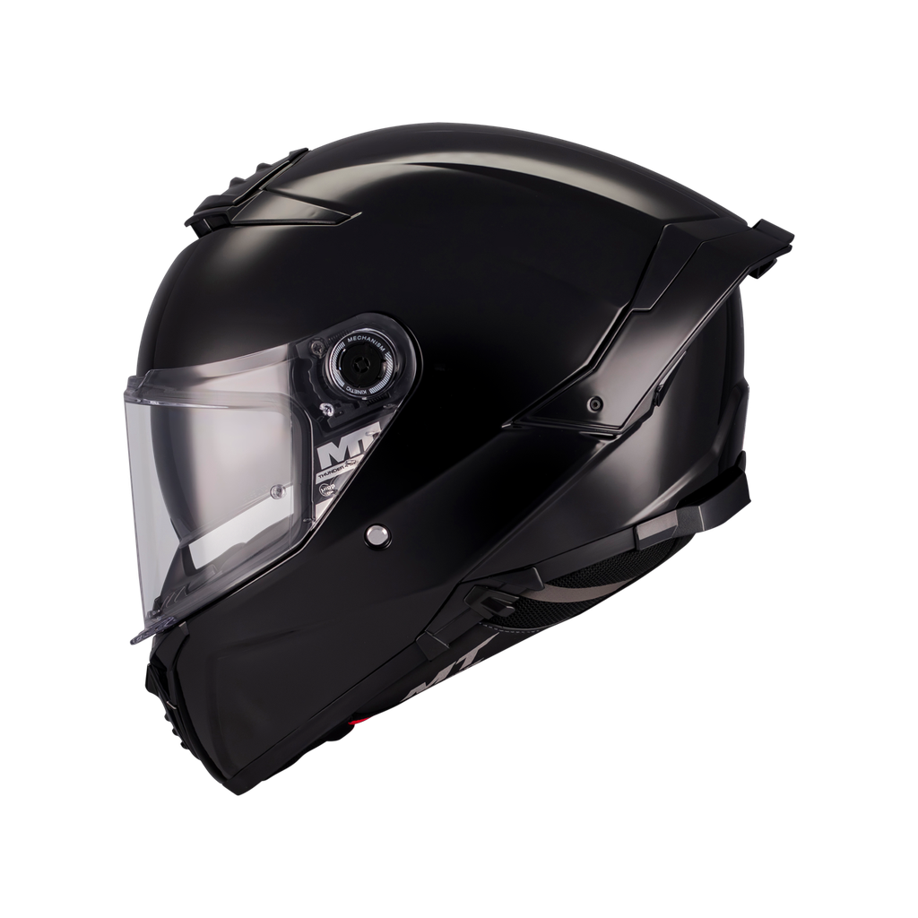 Casco Integral MT FF118SV THUNDER 4 SV PURE A1 BRILLO Negro