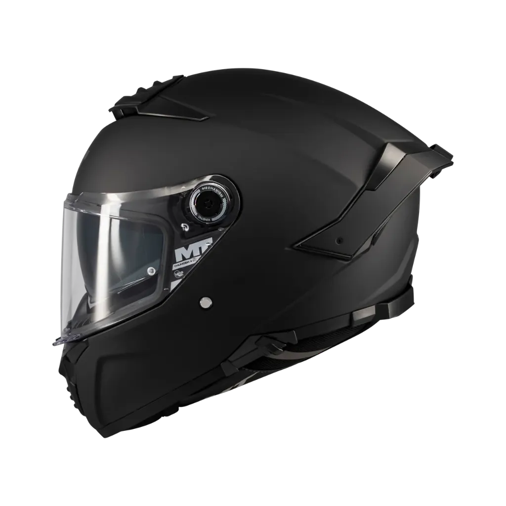 [13080000133] Casco Integral MT FF118SV THUNDER 4 SV SOLID A1 MATE Negro (XS)
