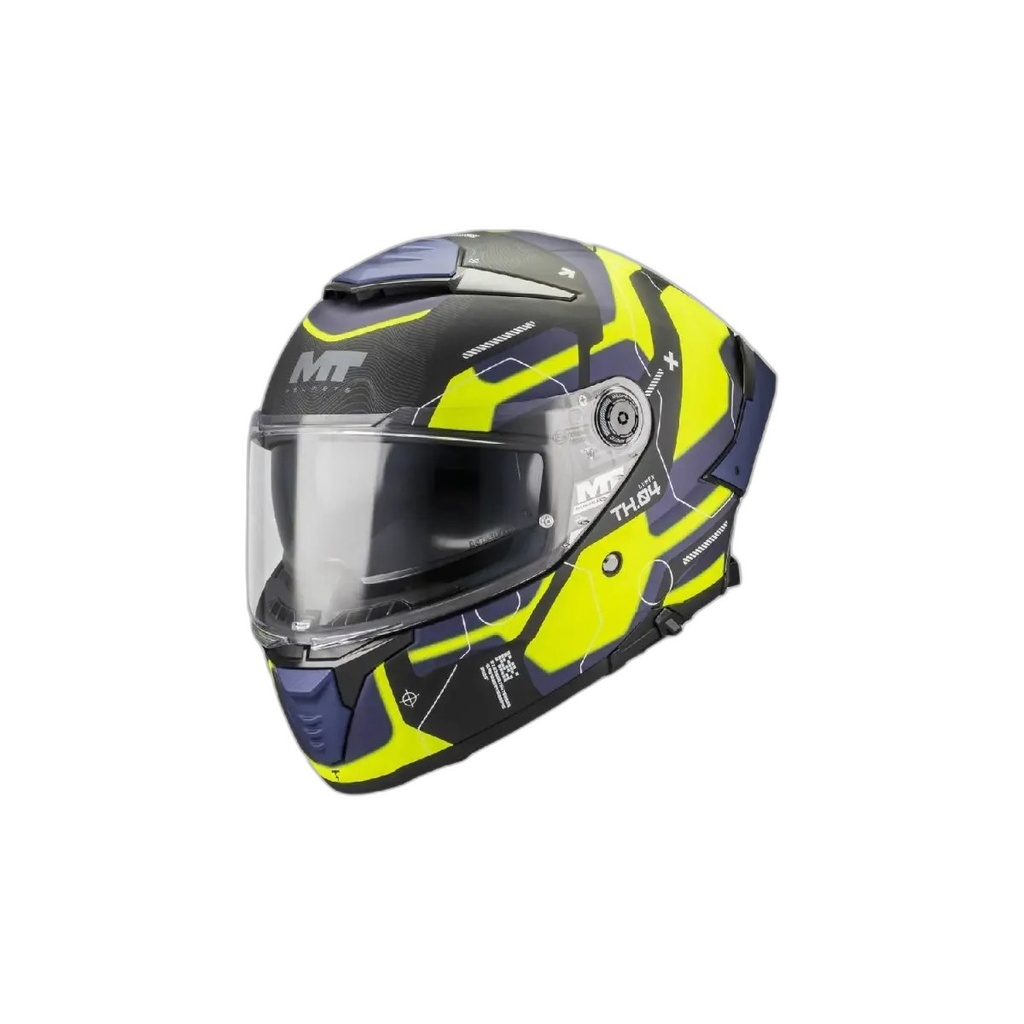 [13080000133] Casco Integral MT FF118SV THUNDER 4 SV SOLID A1 MATE Negro (XS)