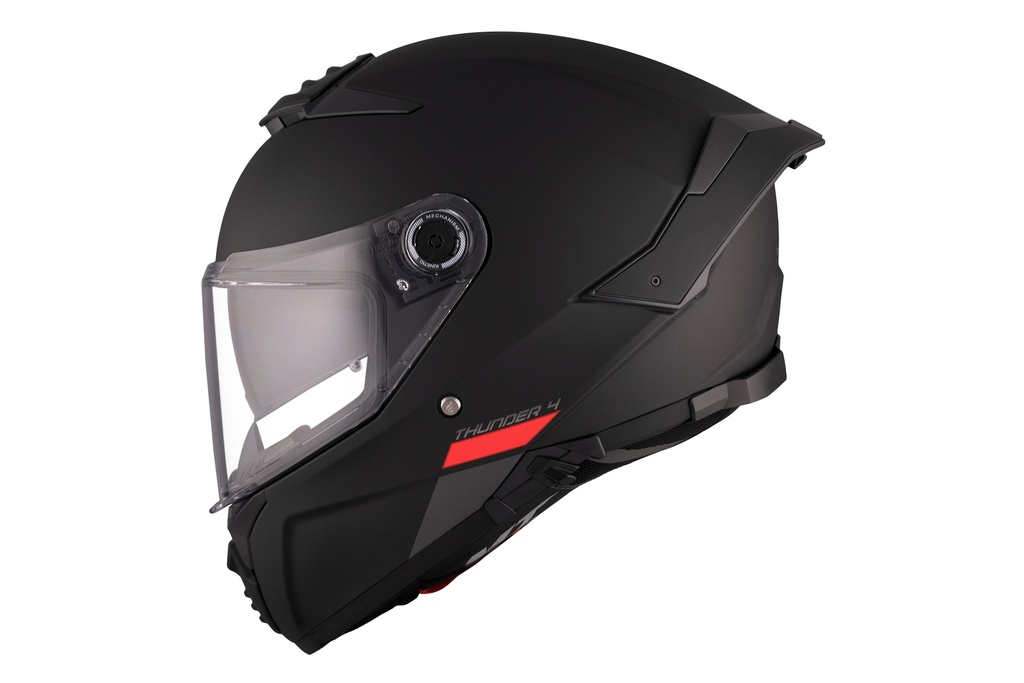 Casco Integral MT FF118SV THUNDER 4 SV SOLID A1 MATE Negro