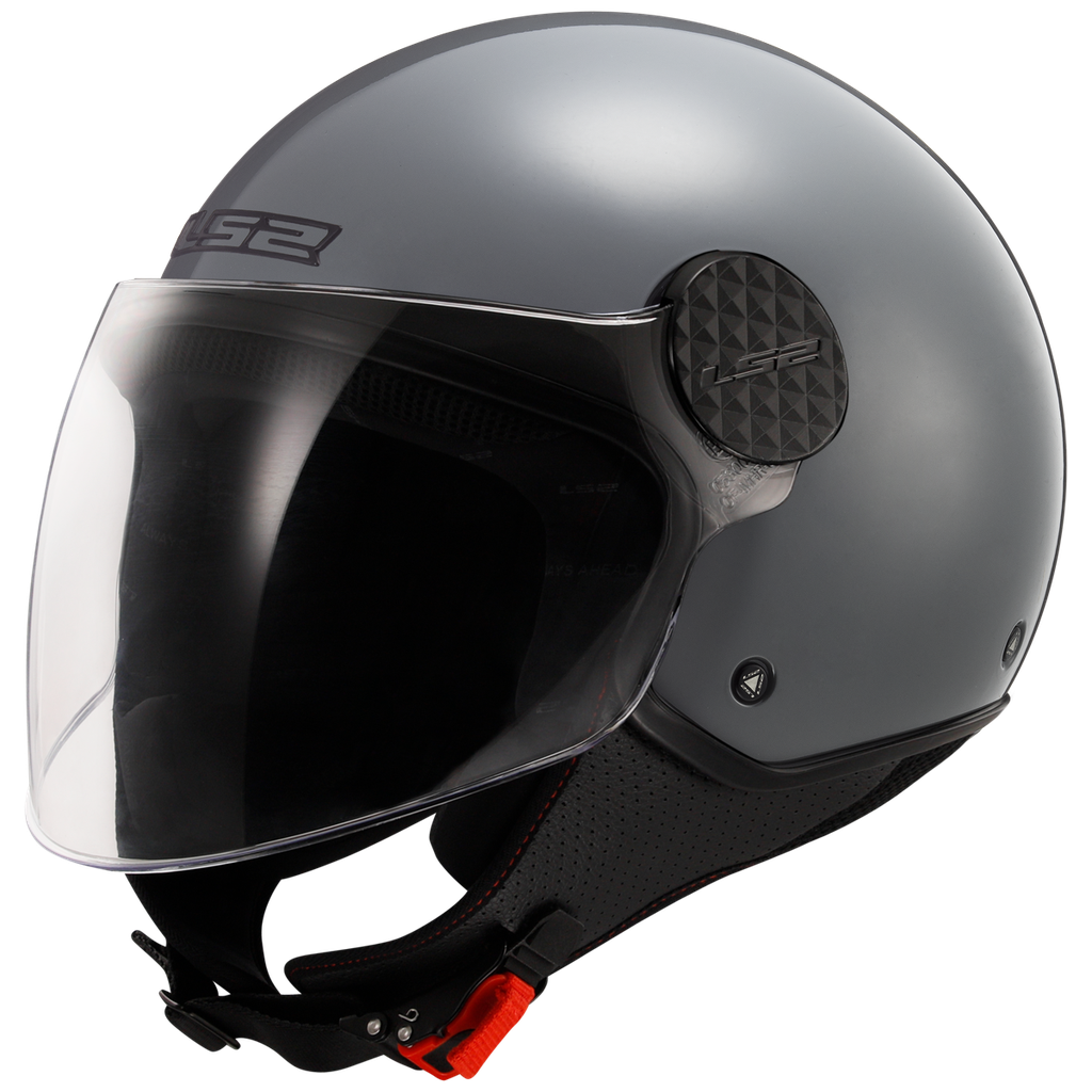 [365585006XS] Casco Moto Jet LS2 OF558 Sphere Lux II Sólido Nardo Gris (XS)
